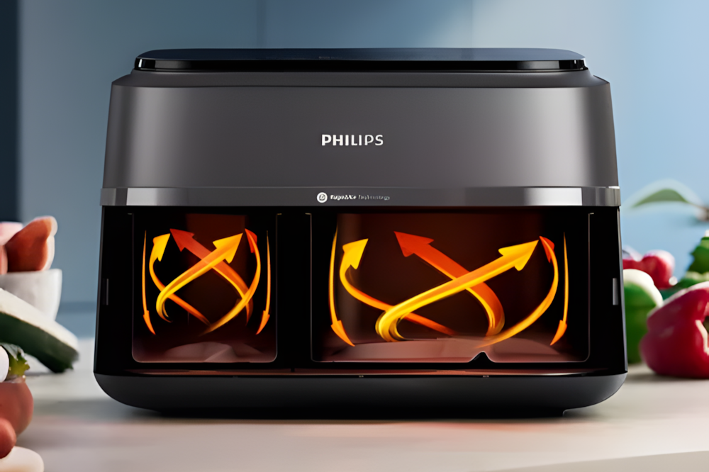 Philips Air Fryer Series 3000 9L Double Basket NA352/00